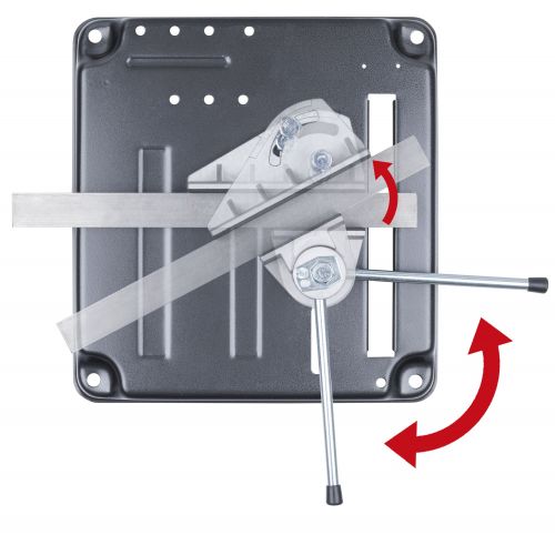 Soporte de corte para amoladoras angulares de 180 y 230 mm de diámetro