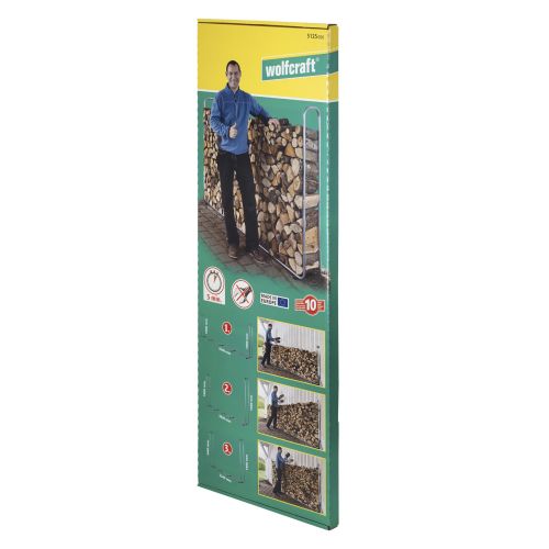 Soporte para almacenar leña modular XXL
