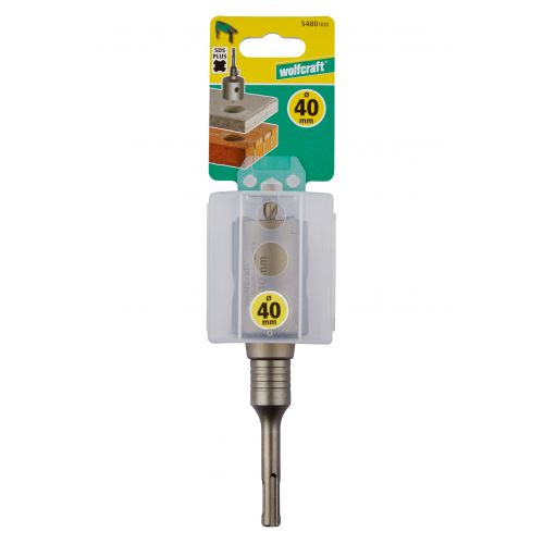 1 sierra de corona de perforación CT con vástago SDS-plus ø 40 mm