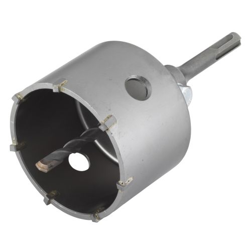 1 sierra de corona de perforación CT con vástago SDS-plus ø 83 mm
