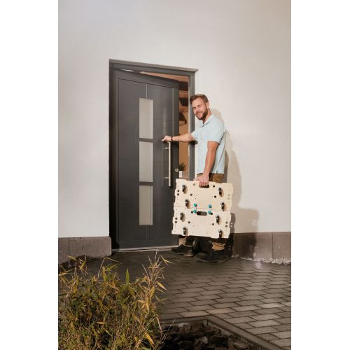 Plataforma para muebles, forma de puzle para ampliaciones FT400