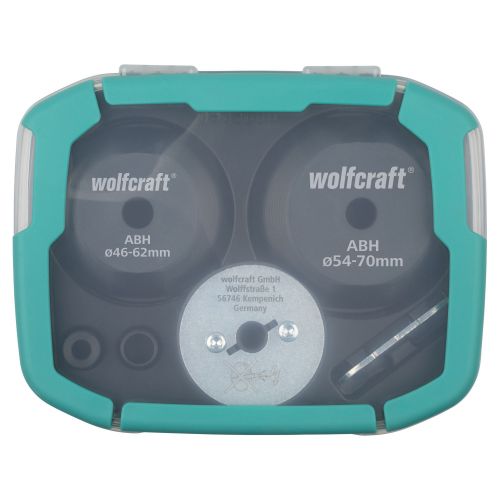 Kit de guía para taladrar para sierras de corona, 3 piezas