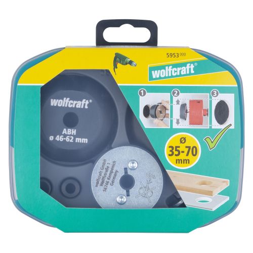 1 kit de guía para taladrar, Ø 35 - 70 mm