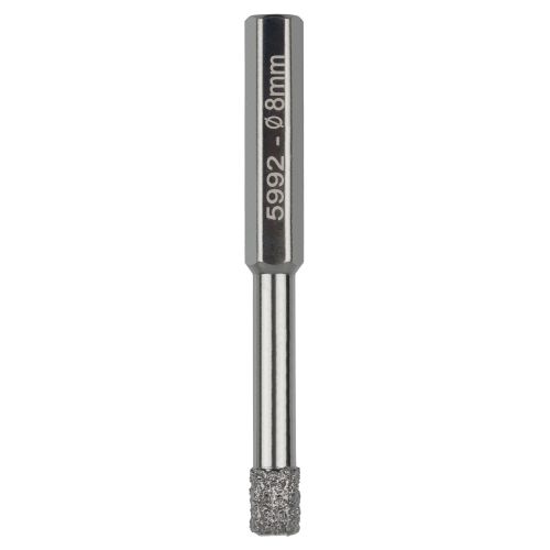Broca para taladrado en seco recubierta de diamante, vástago hexagonal