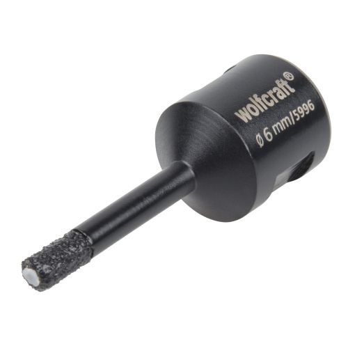 1 broca de perforación de diamante para amoladora angular ø 6 mm