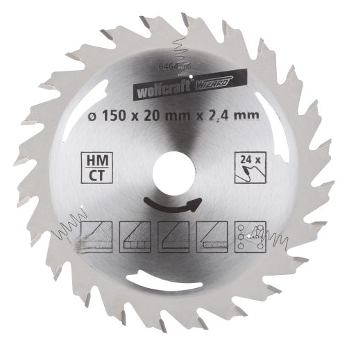 1 disco de sierra circular CT, 24 dientes ø150 mm