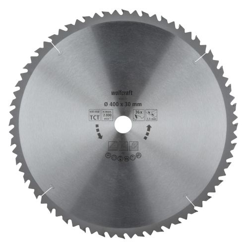 1 disco para sierras circulares de mesa CT, 36 dientes ø400 mm