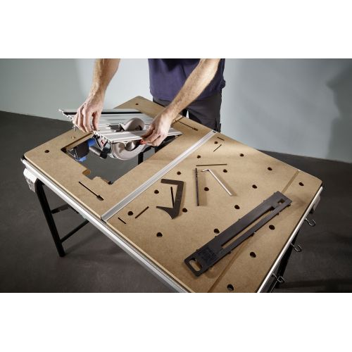 Mesa de serrar y estación de trabajo MASTER cut 2500