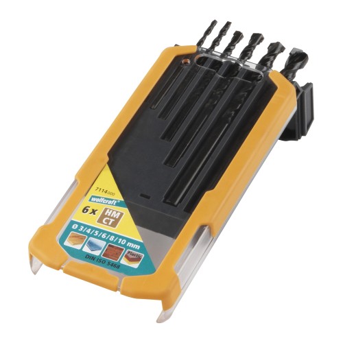 Juego de brocas universales con filo de carburo de tungsteno
