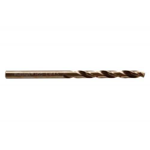 1 broca para metal HSS-Co, Ø 4,5 x 80 mm
