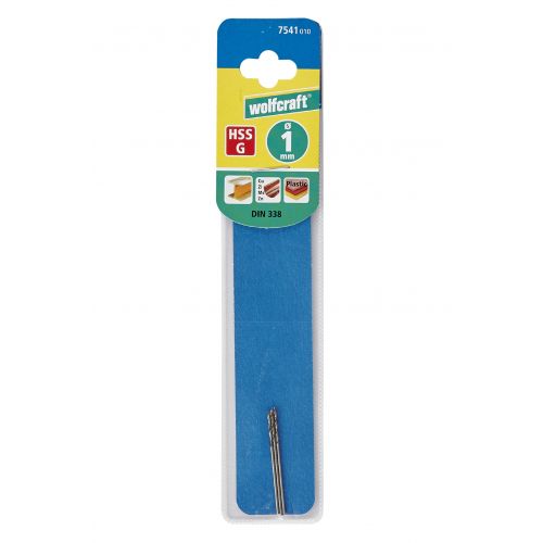 3 brocas para metal HSS, rect., Ø 1,0 x 34 mm