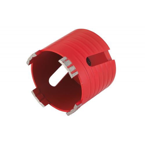 1 corona de perforación con dentado de diamante ø 82 mm