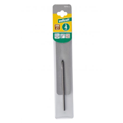 1 broca para cristal y azulejos CT Ø 4 mm