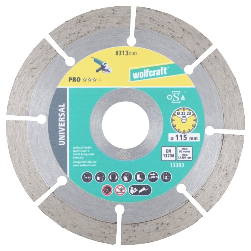 Disco de corte de diamante PRO UNIVERSAL