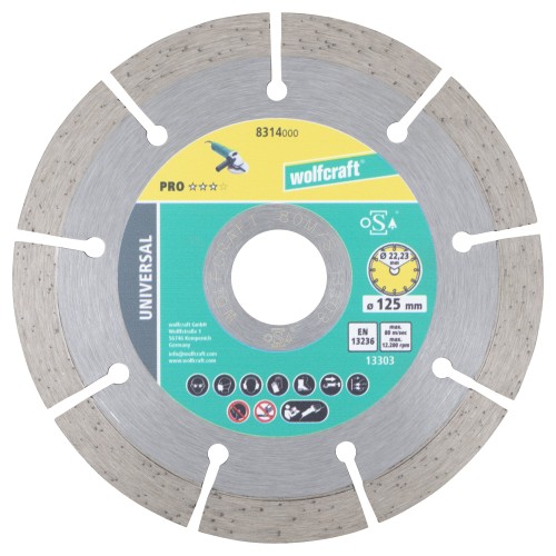 Disco de corte de diamante PRO UNIVERSAL