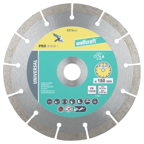 Disco de corte de diamante PRO UNIVERSAL