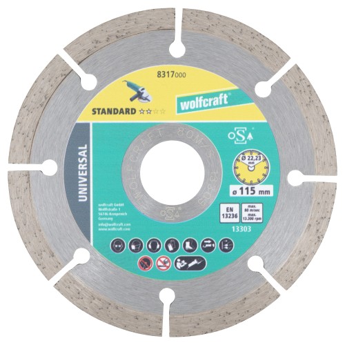 Disco de corte de diamante SOLID UNIVERSAL