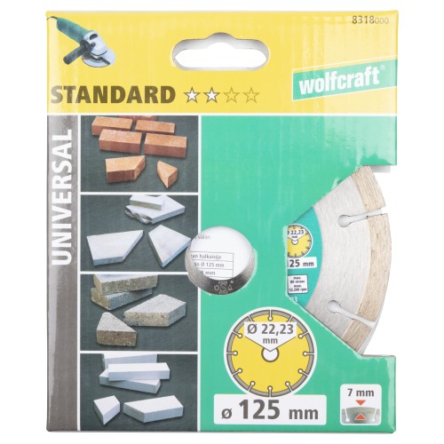Disco de corte de diamante SOLID UNIVERSAL