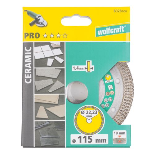 1 disco de corte de diamante ProCeram.Turbo ø 115 mm