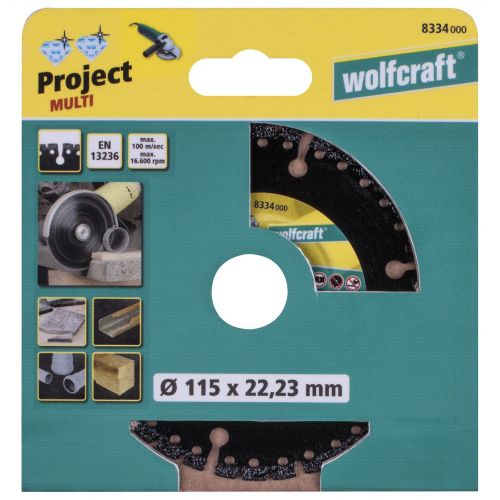 1 disco de corte de diamante Pro Multi ø 115 mm