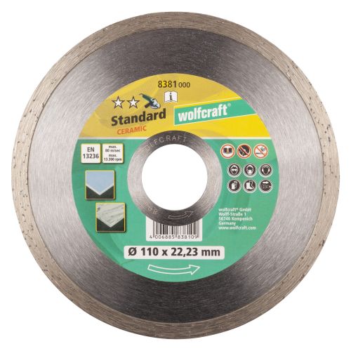 Disco de corte de diamante "Standard Ceramic"