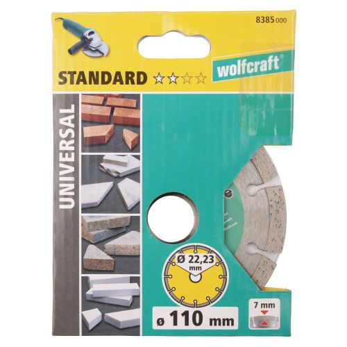 1 disco de corte de diamante Standard Univ. ø 110 mm