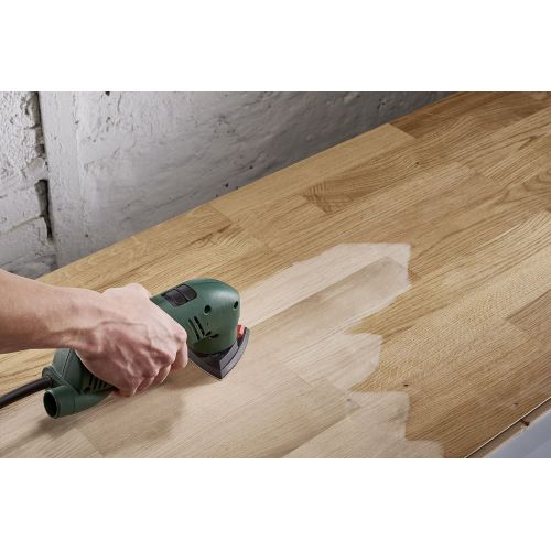 Juego de hojas abrasivas adhesivas para madera/metal, 95 mm