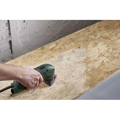 Juego de hojas abrasivas adhesivas para madera/metal, 95 mm