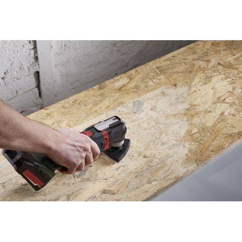 Juego de hojas abrasivas adhesivas para madera/metal, 95 mm