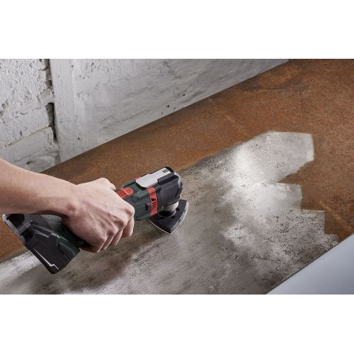 Juego de hojas abrasivas adhesivas para madera/metal, 95 mm