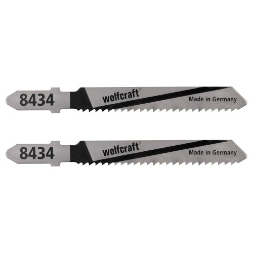 Hojas de sierra de calar HSS; vástago en T; chapa de acero, aluminio