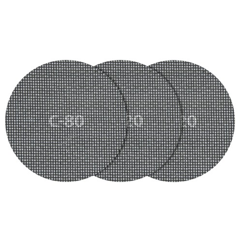 Juego de rejillas de lijado adhesivas para placa de yeso, Ø 125 mm