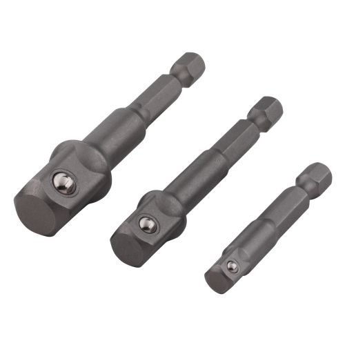 Juego de adaptadores de llave de vaso, 3 piezas