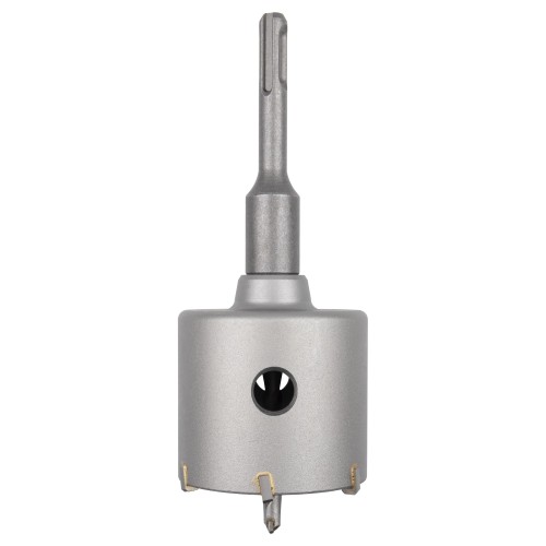 Corona de perforación con broca de carburo y adaptador SDS-Plus, Ø 68 mm