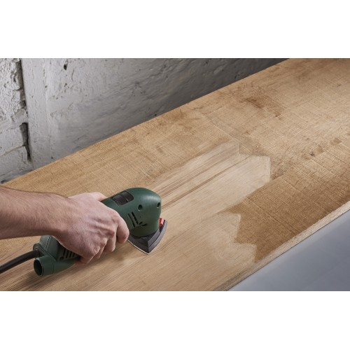Hojas abrasivas adhesivas para madera/metal, 105 mm