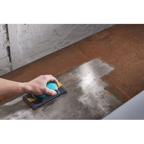 Rollo de papel abrasivo autoadherente para madera/metal de 4 m x 93 mm