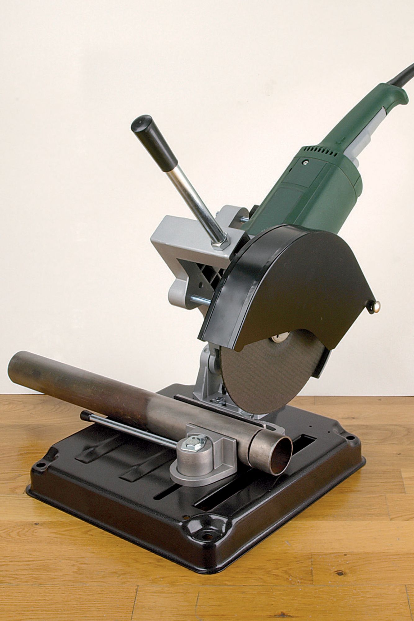 Soporte de corte para amoladoras angulares de 180 y 230 mm de diámetro