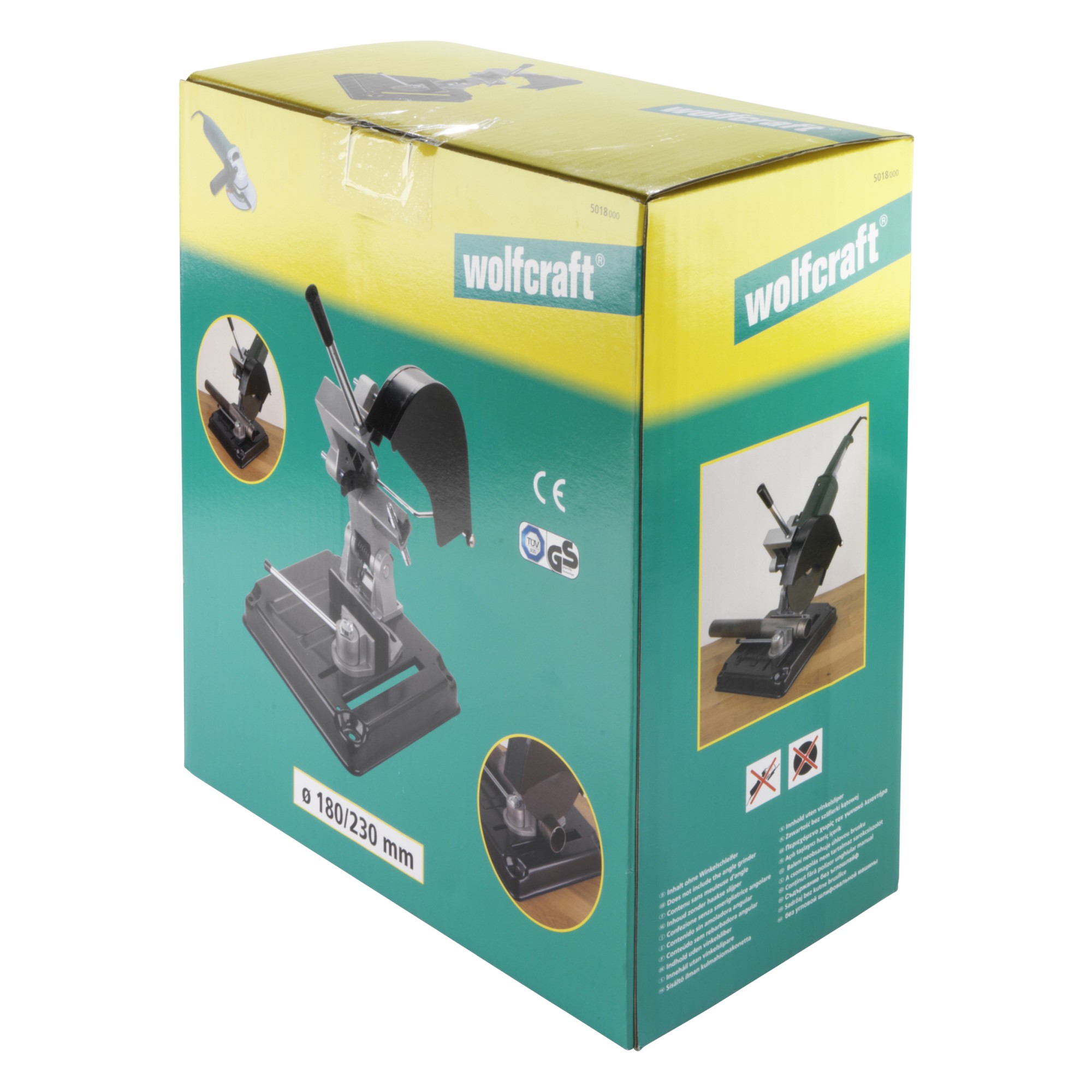 1 soporte de corte para acero para herramientas de 180/230 mm de diámetro