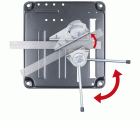 Soporte de corte para amoladoras angulares de 180 y 230 mm de diámetro