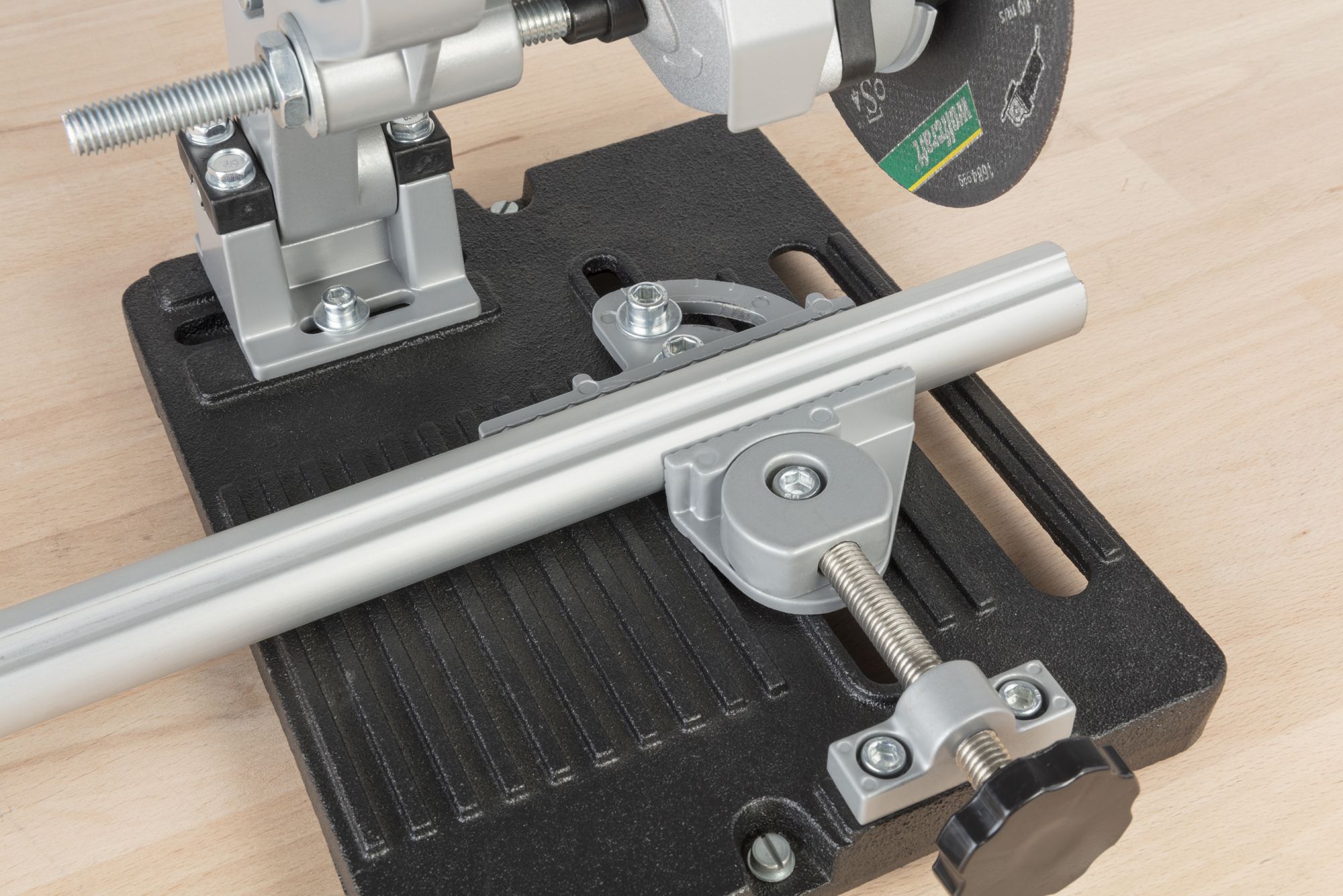 Soporte de corte para amoladoras angulares de 115 y 125 mm de diámetro