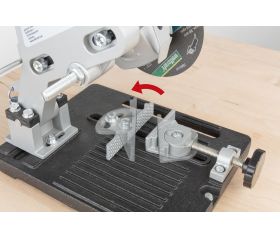 Soporte de corte para amoladoras angulares de 115 y 125 mm de diámetro