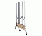 Soporte para cortar leña con motosierras