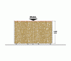 Soporte para almacenar leña modular XXL