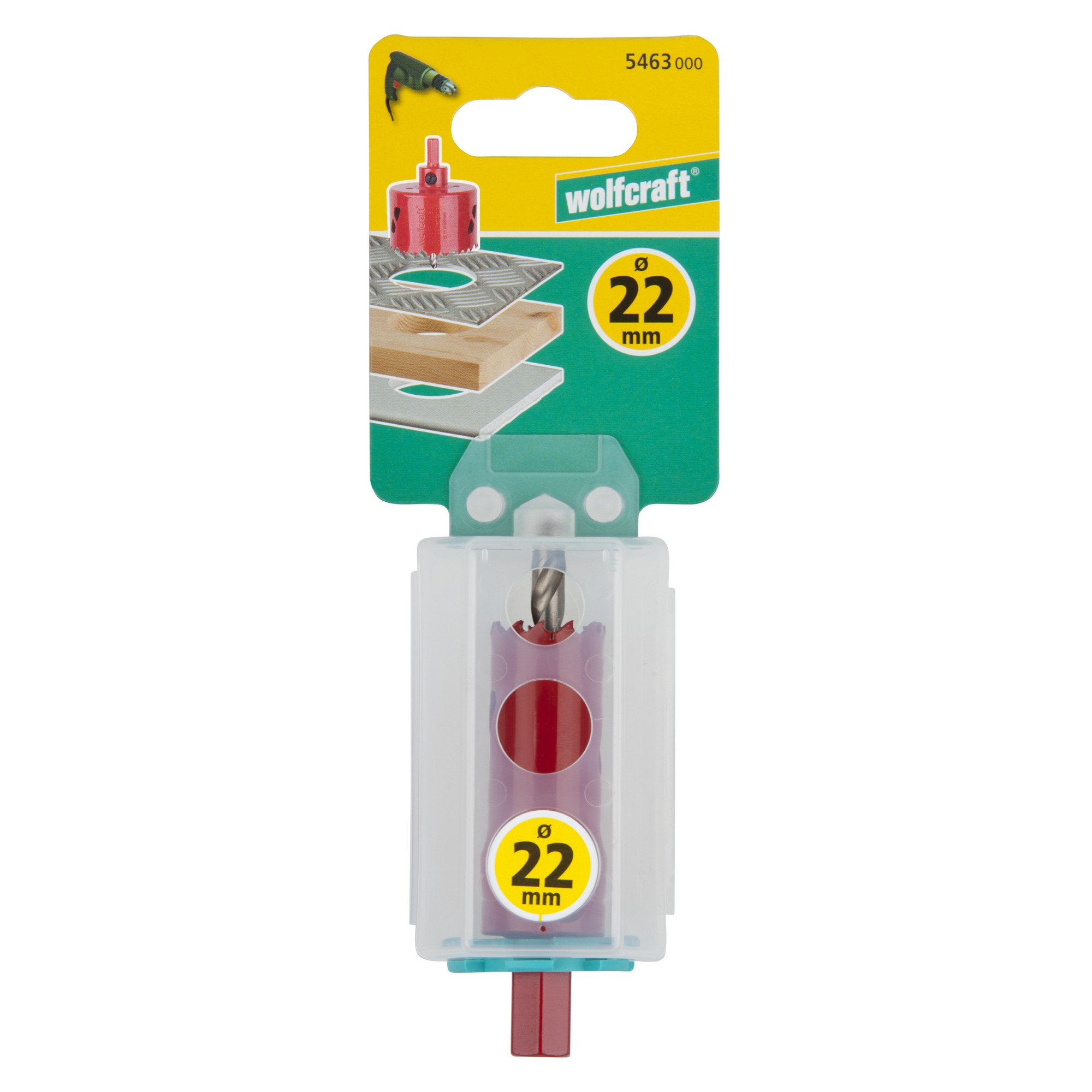 1 sierra de corona BiM ø 22 mm