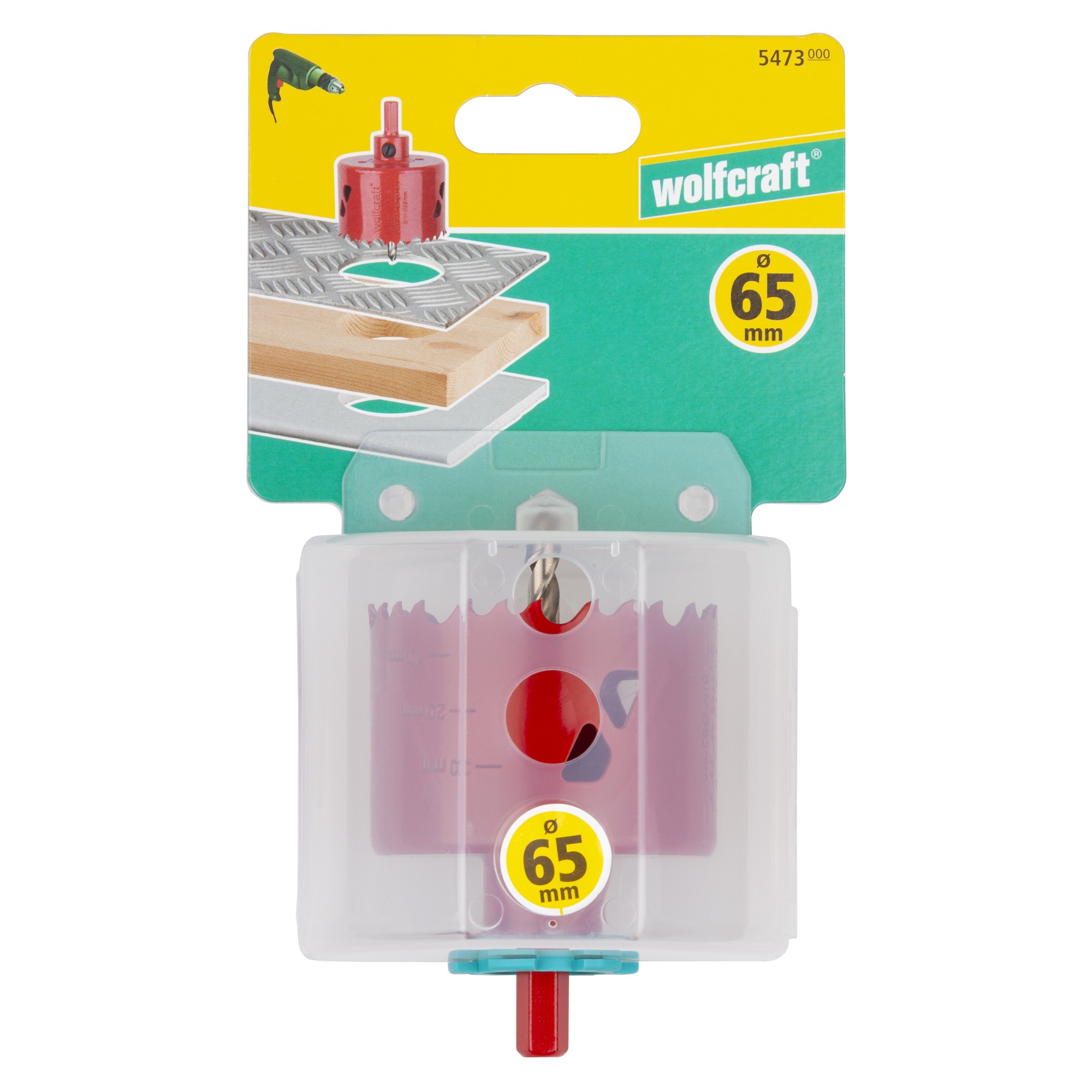 1 sierra de corona BiM ø 65 mm