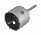 1 sierra de corona de perforación CT con vástago SDS-plus ø 83 mm