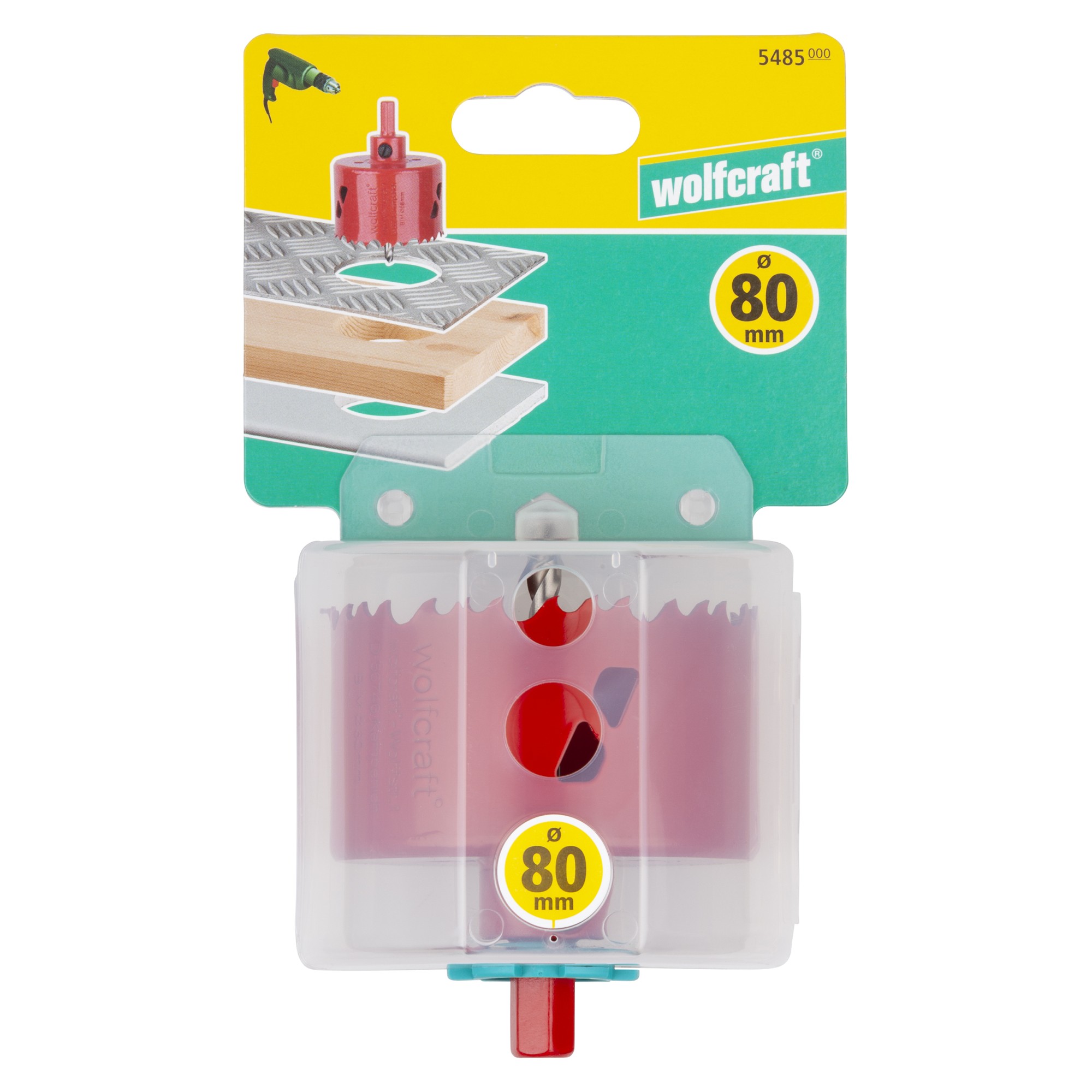 1 sierra de corona BiM ø 80 mm