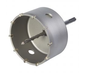 1 sierra de corona de perforación CT con vástago SDS-plus ø 105 mm