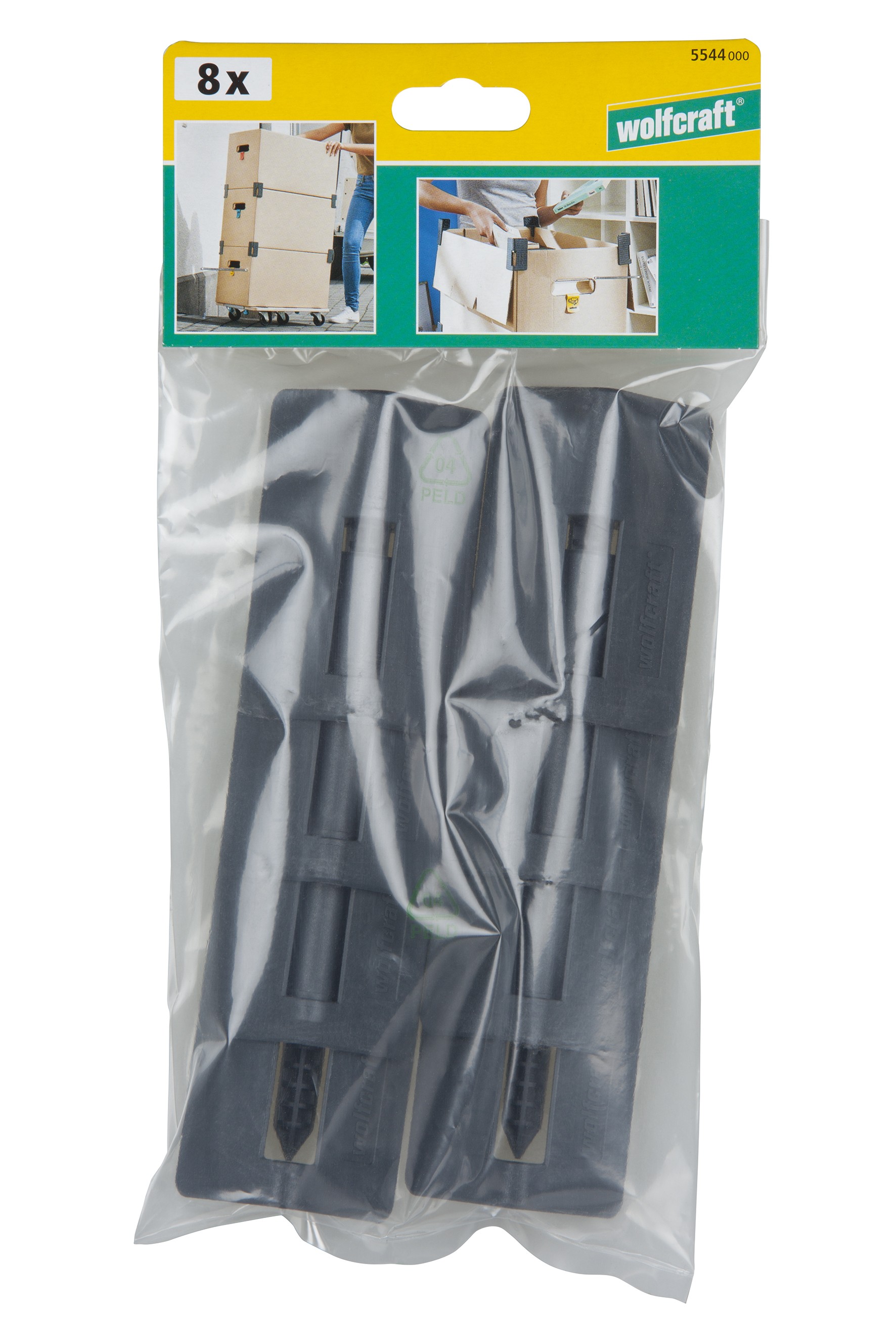 8 ángulos de apilado