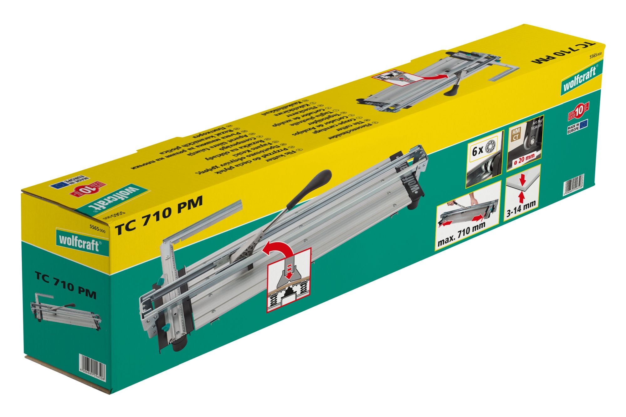 1 TC 710 PM - Cortadora de azulejos